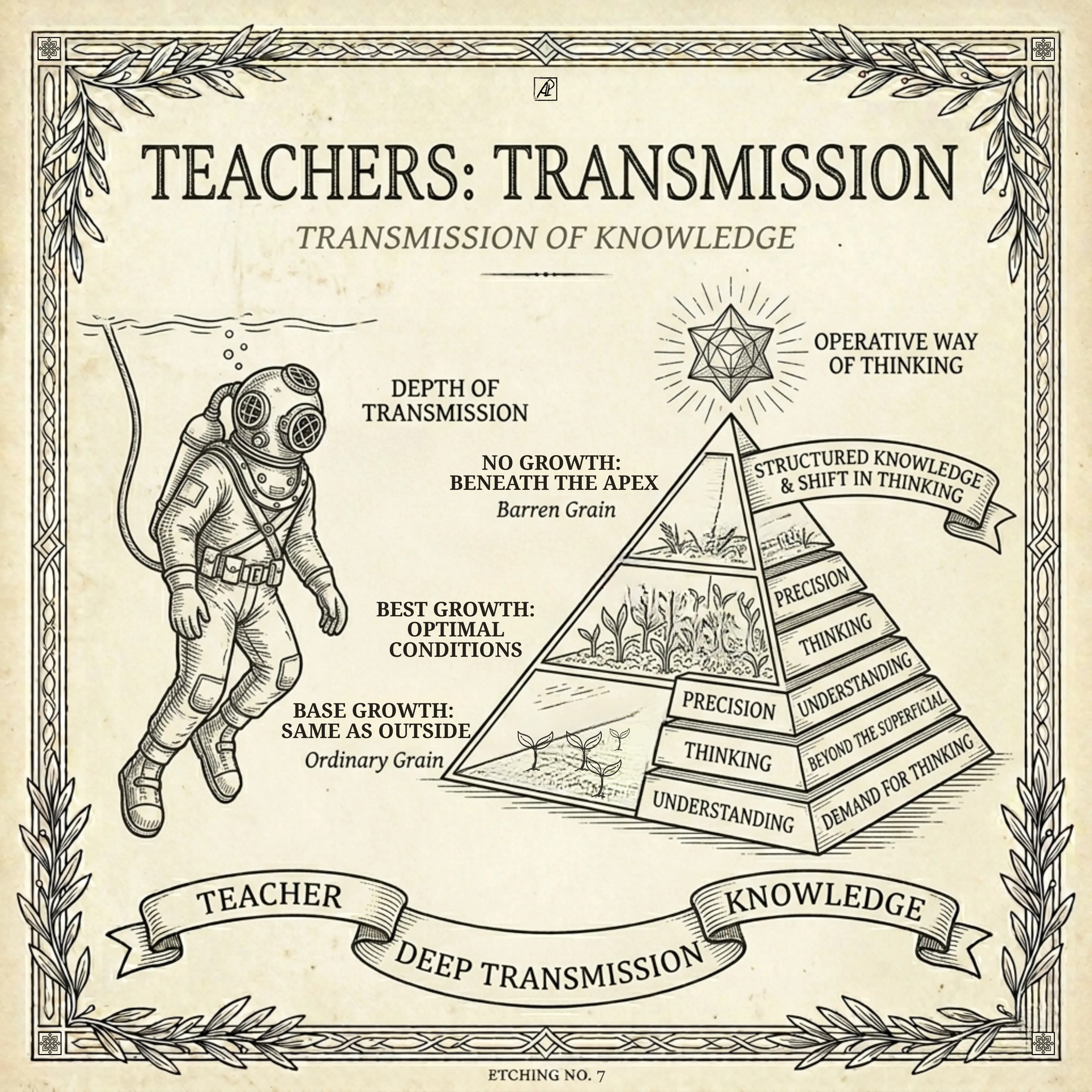 Professores: Transmissão do Conhecimento