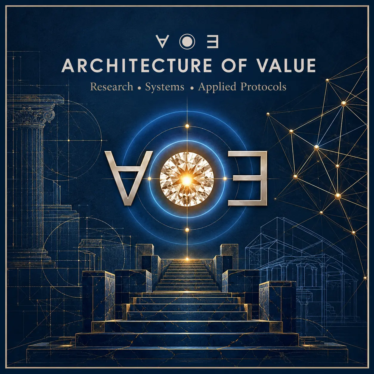 ∀ ◉ ∃ Arquitetura de Valor — estrutura de investigação para construir valor através de contexto, proveniência, significado, continuidade e resiliência