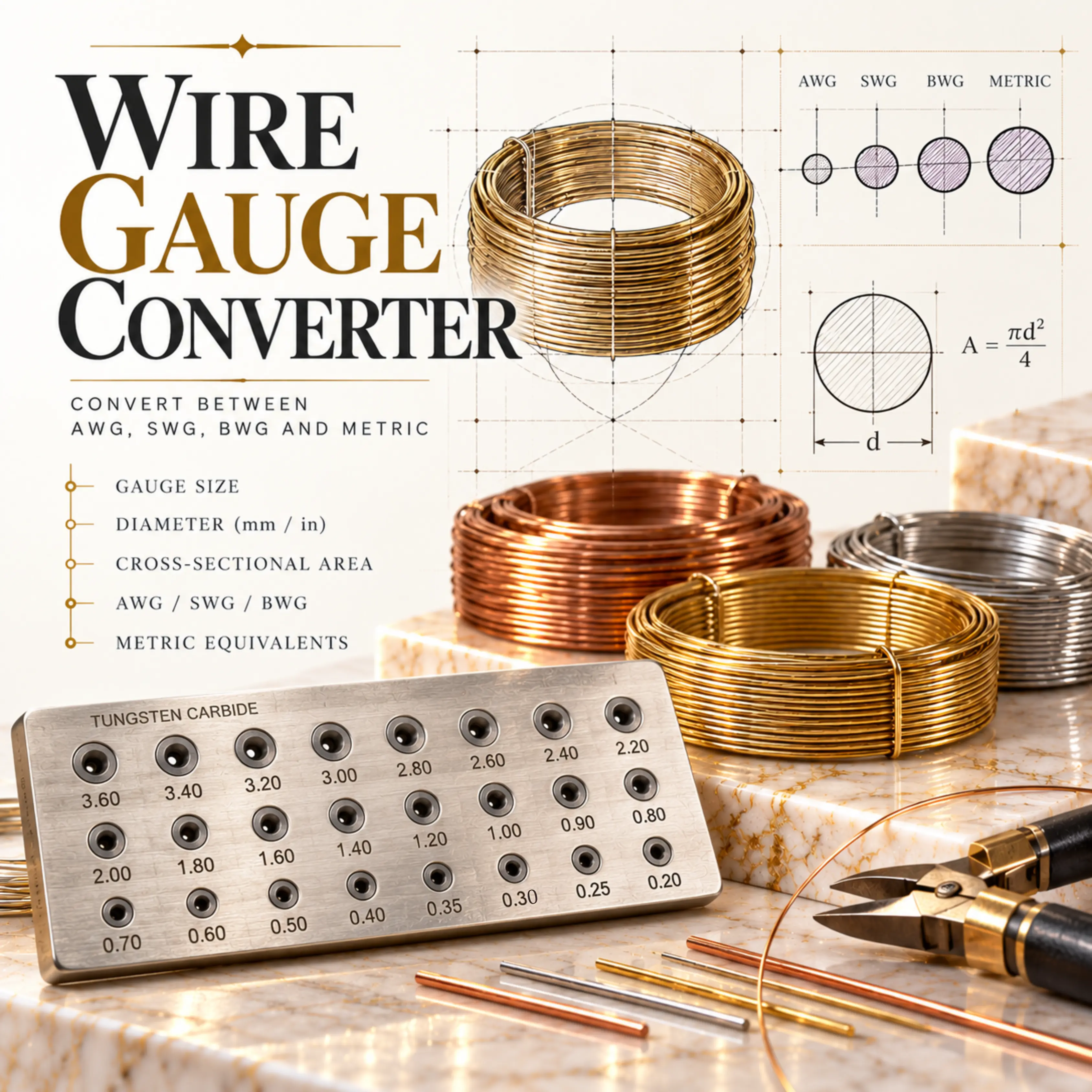 Converters. Jewelry Converters. Wire Gauge Converter. AP | Pivtorak.Studio. 23.10.2026 © Anna Pivtorak (Kostyuk)