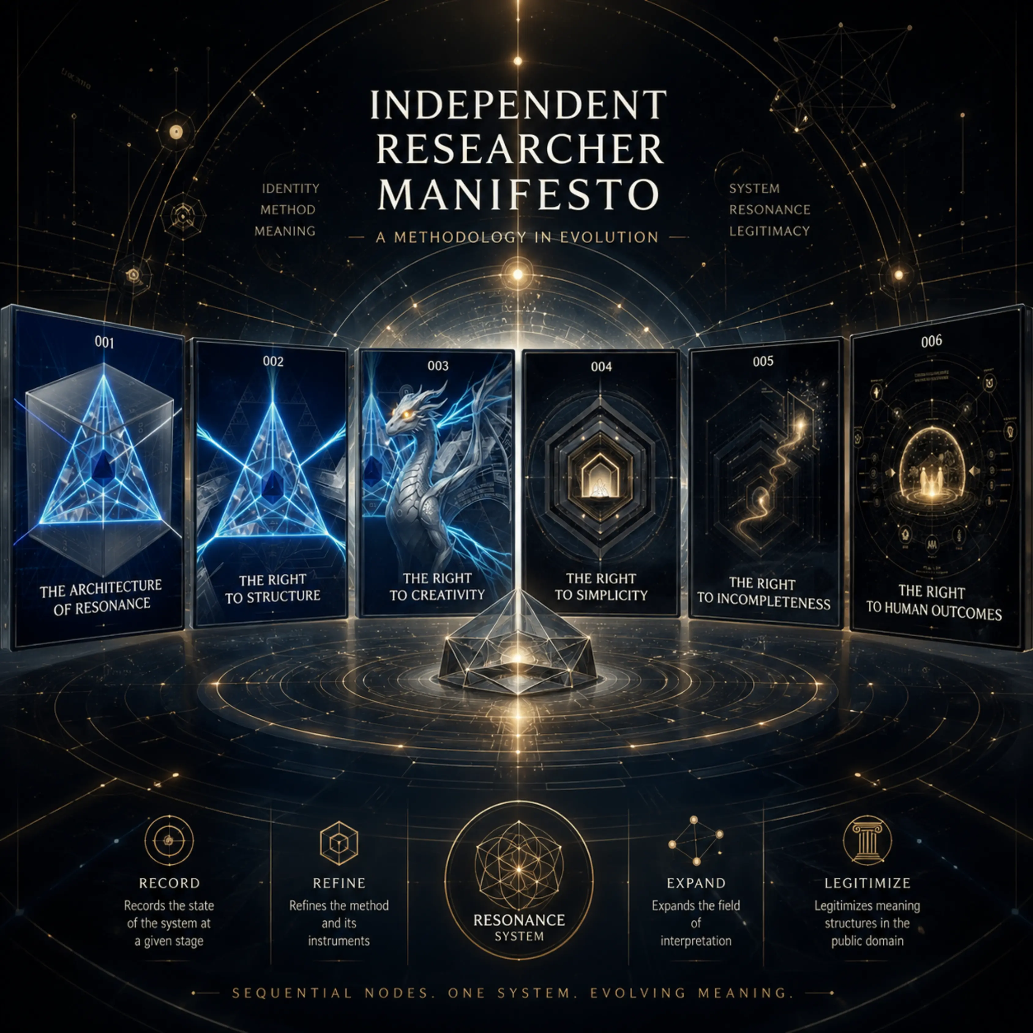 Manifesto da Investigadora Independente