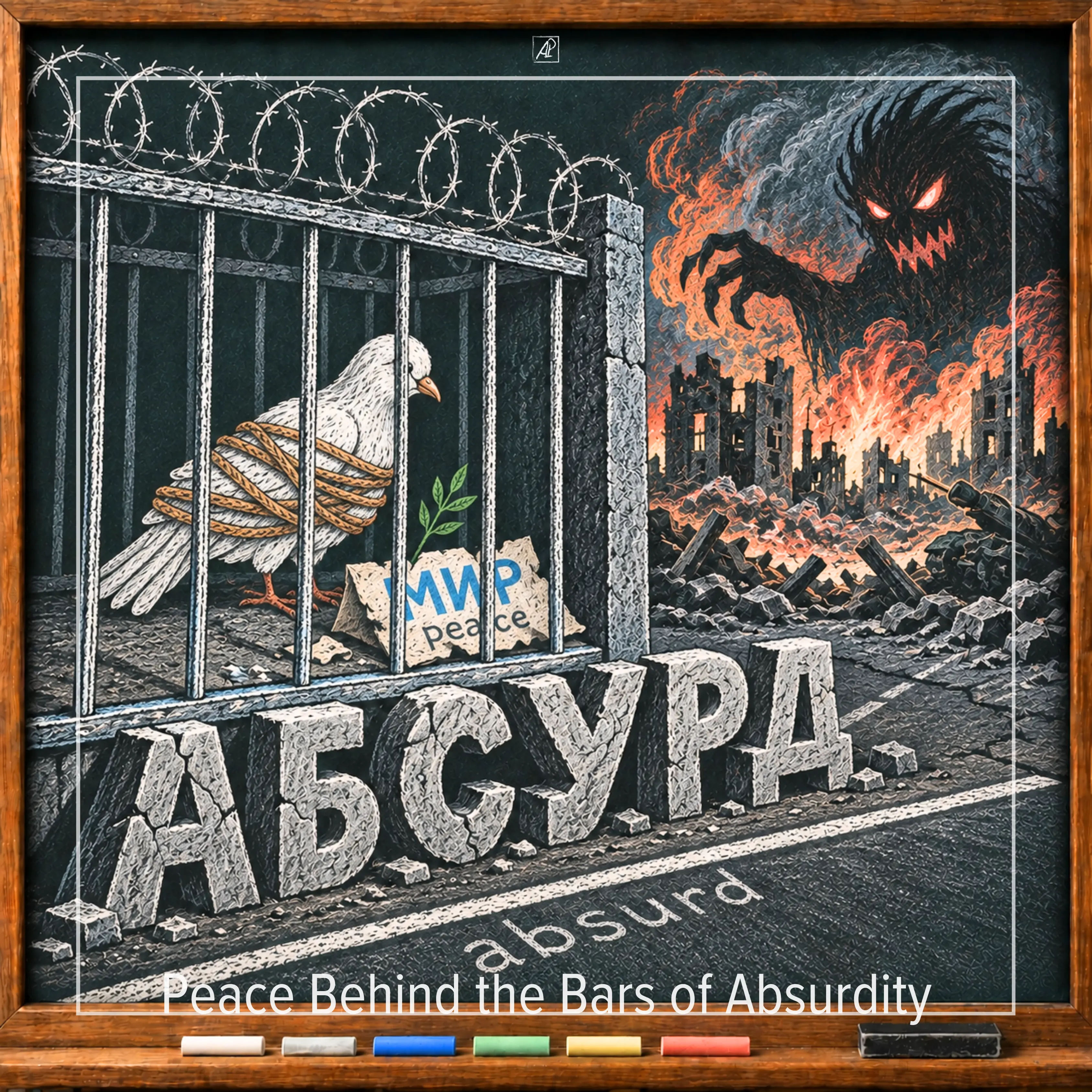 Peace Behind the Bars of Absurdity | Peaceful Life