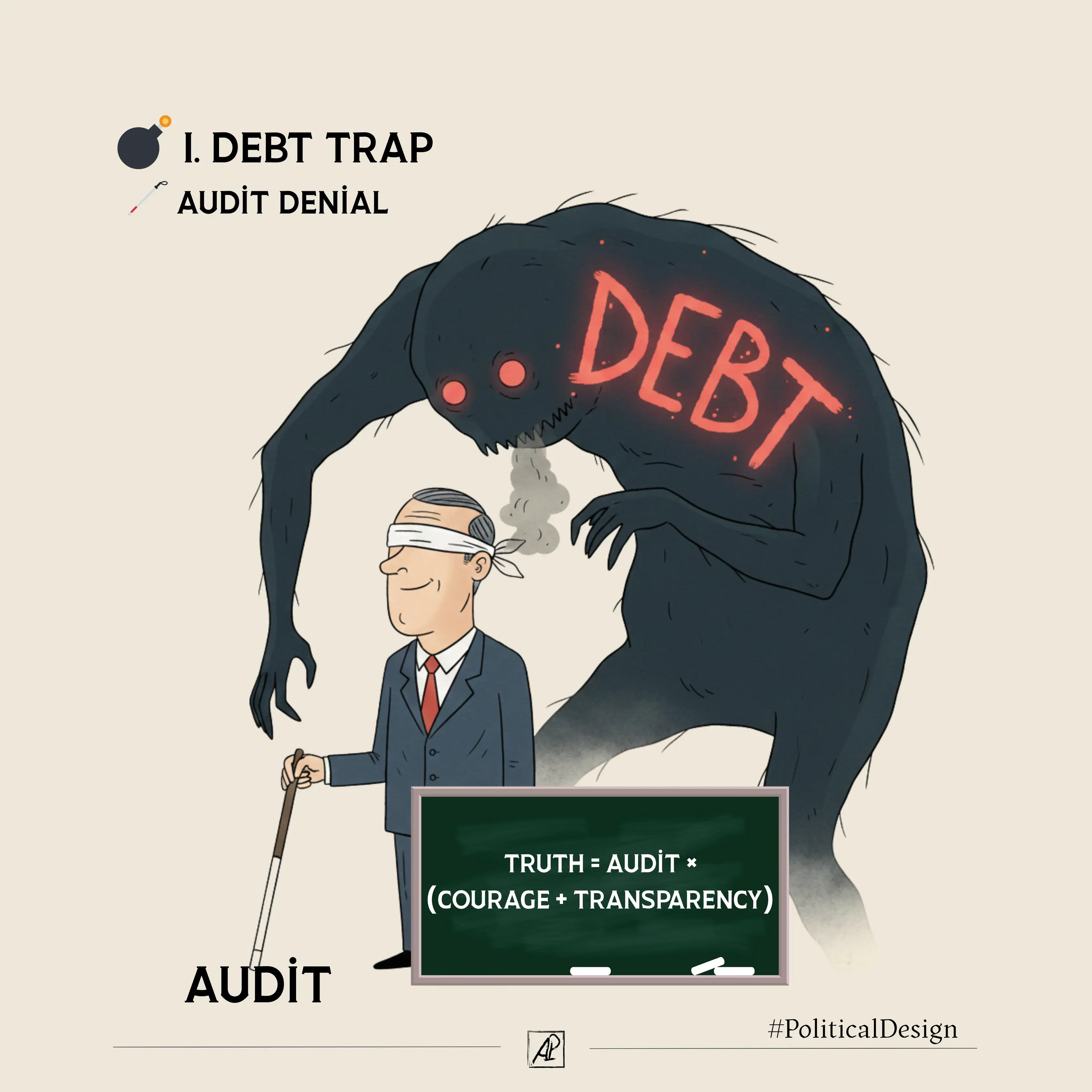 Боргова пастка - Відмова В Аудиті