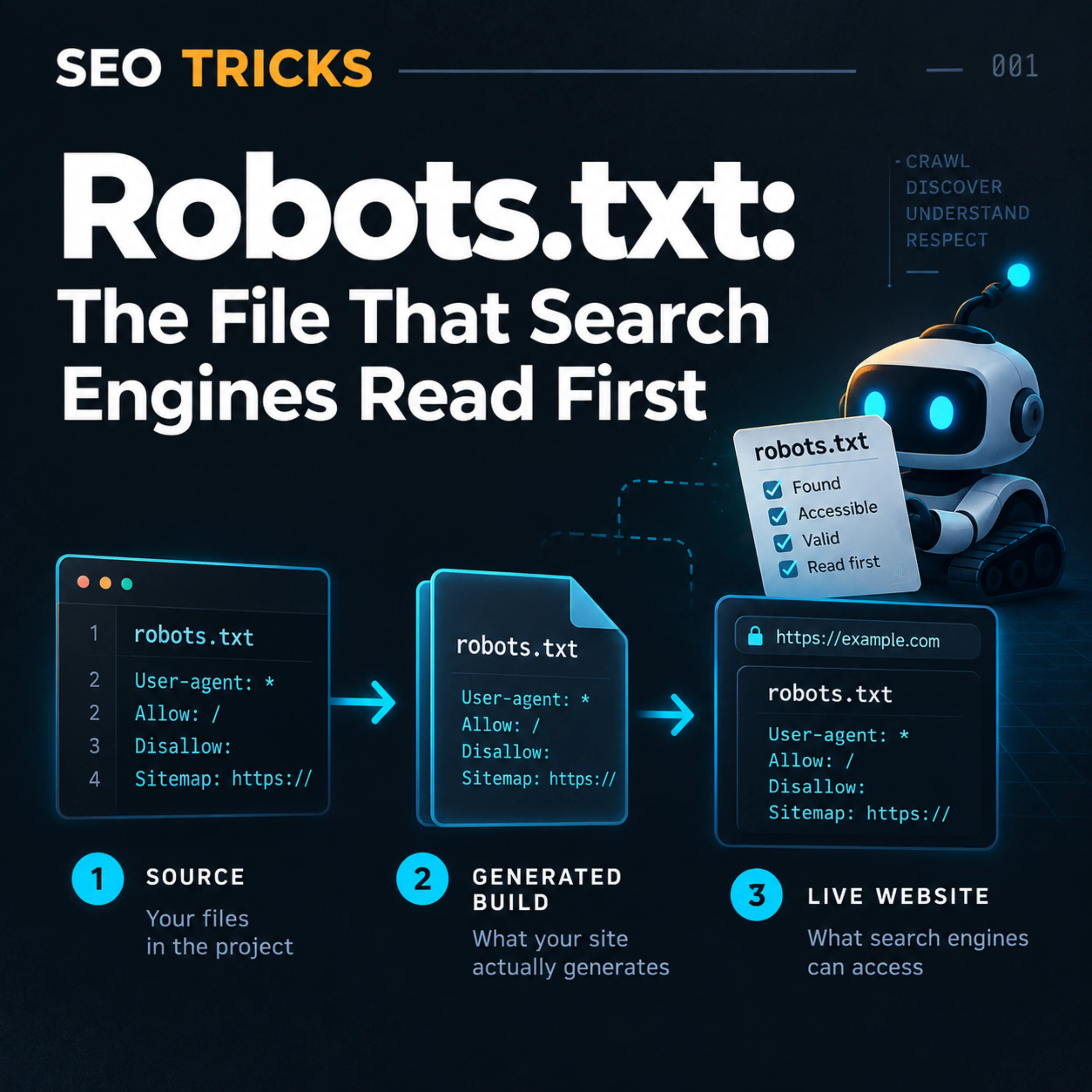 SEO Хитрощі. Robots.txt: Файл, який пошукові системи читають першим. AP | Pivtorak.Studio. 07.09.2026 © Анна Півторак (Костюк)